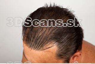 Hair 3D scan texture 0008